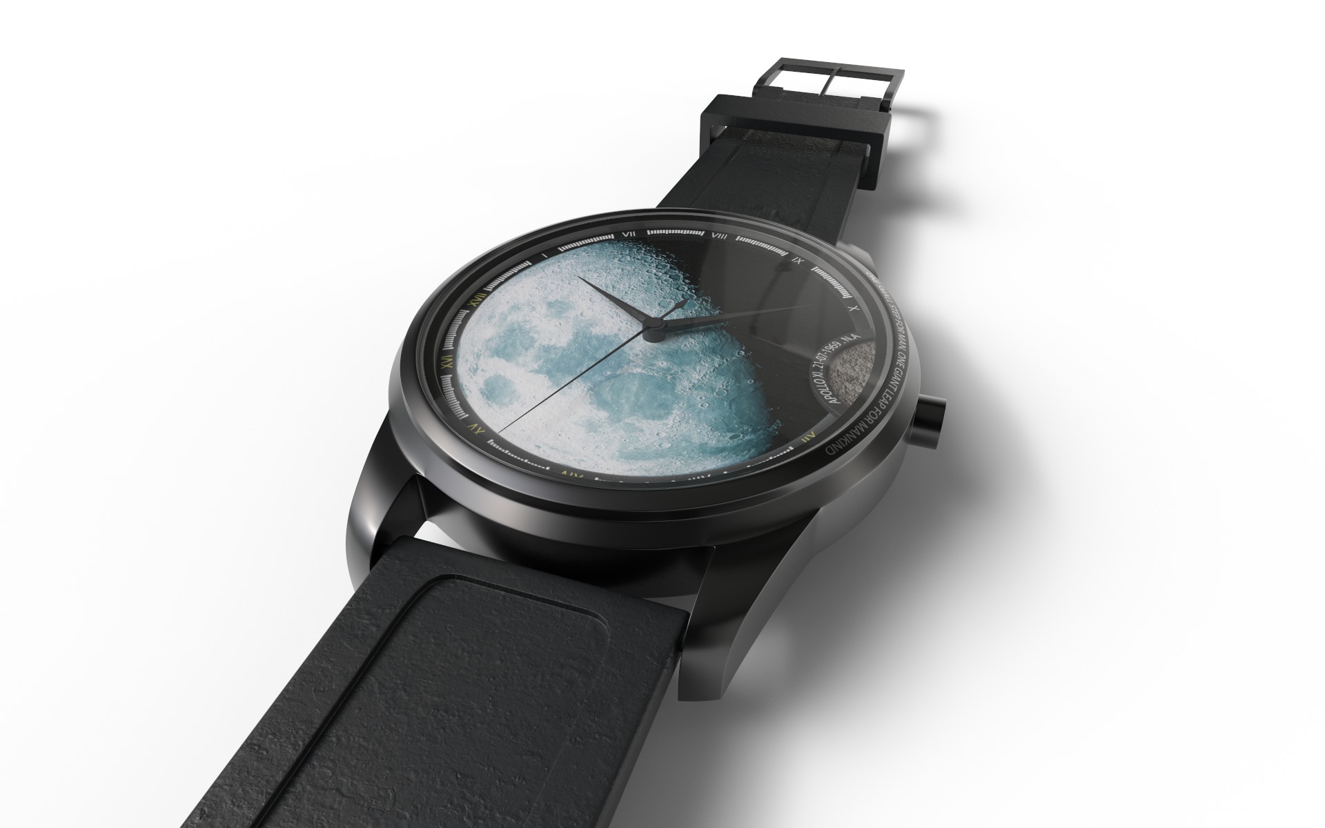 projet 3D montre, infographiste